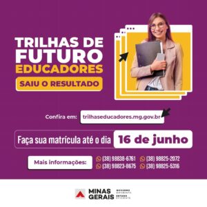 Leia mais sobre o artigo Matrículas para especializações do Trilhas de Futuro Educadores devem ser feitas até 16/06