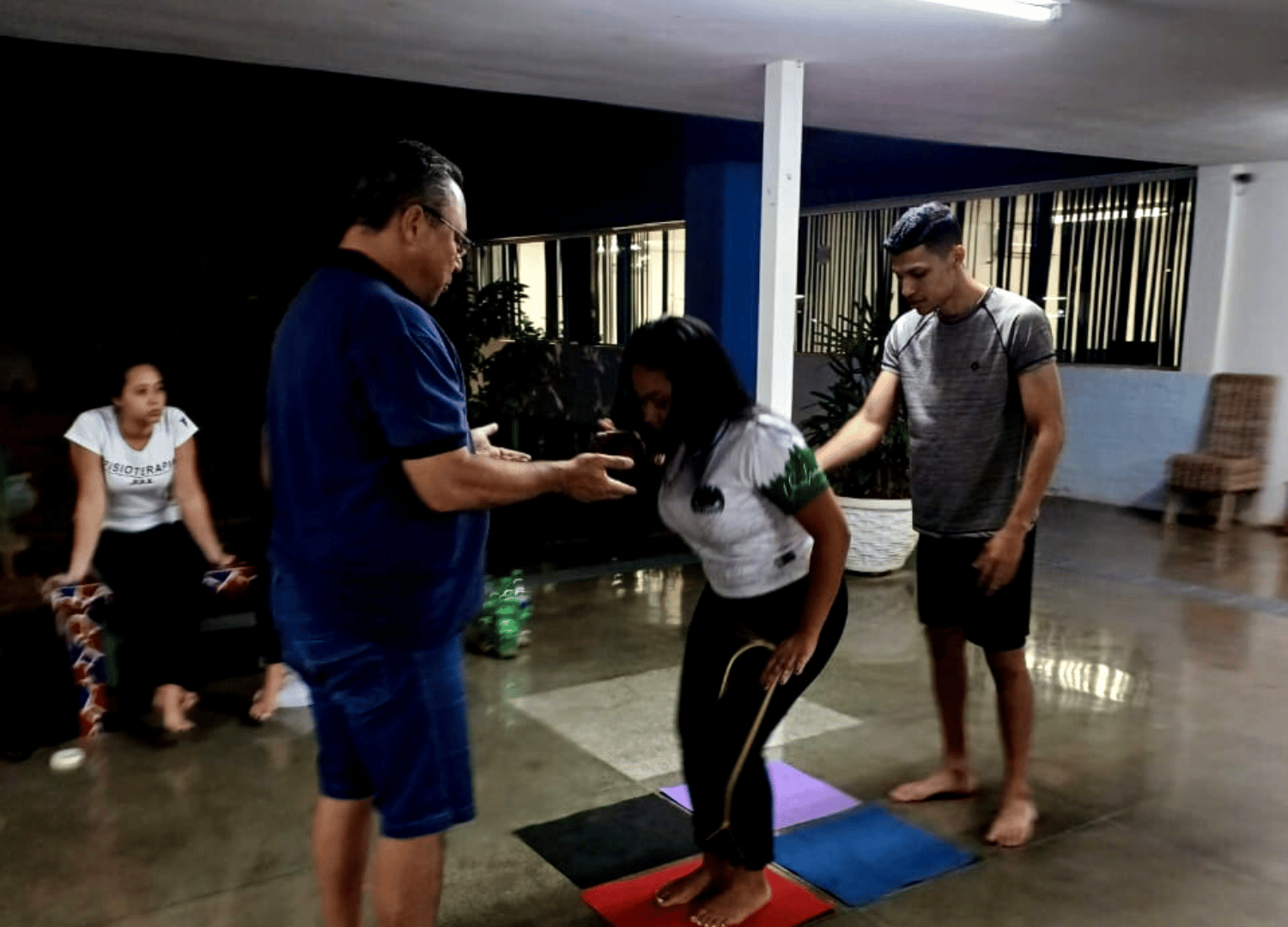 Leia mais sobre o artigo Futuros Fisioterapeutas Fazem Aula Sobre Cinestesia