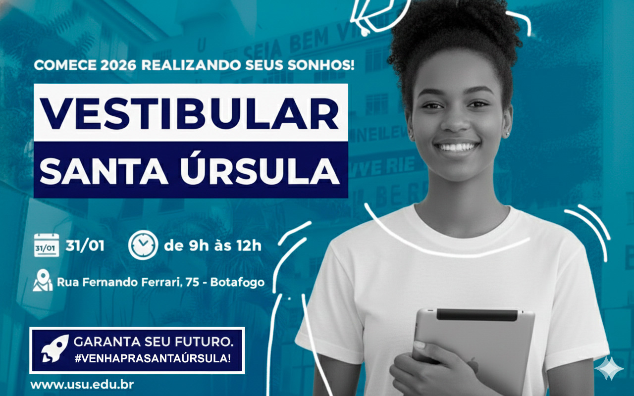 Leia mais sobre o artigo Vestibular Presencial USU 31/ 01 – Inscrições abertas
