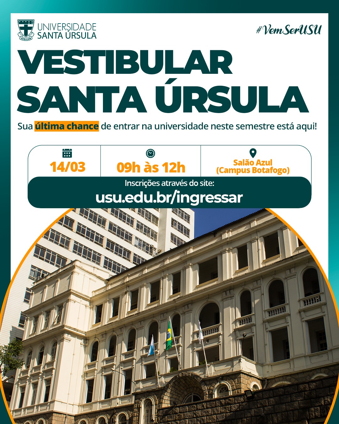 Leia mais sobre o artigo Vestibular Presencial 14/03 – Confira já!
